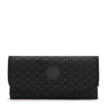 Kipling Money Land Printed Snap Wallet Cüzdan Siyah | TR 1035EB